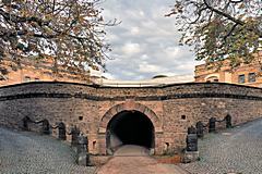 Bild: Festung Ehrenbreitstein - Poterne vom Retirieret-Graben zum Hauptgraben