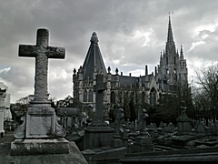 Bild: Der Friedhof