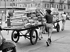 Bild: Kinderarbeit, Mailand (1982)