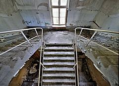 Bild: Treppenhaus im Stabsgebäude