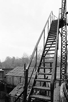 Bild: Treppe am Gasometer