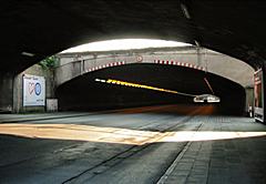 Bild: Tunnel Karl-Lehr-Straße, Bereich der mittleren Hauptrampe