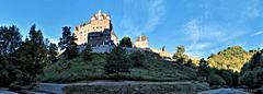 Bild: Burg Eltz - Panorama aus dem Elztal