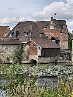 Bild: Burg Kakesbeck - Mühlengebäude der Vorburg