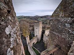 Bild: Kasselburg - Blick zum Bergfried