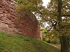 Bild: Unterburg Kyffhausen - Ringmauer