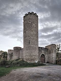 Bild: Burg Laufenburg - Bergfried und Tor
