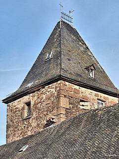 Bild: Oberburg Lissingen - der Torturm