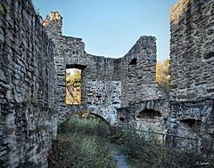 Bild: Burgmannenhaus - Löwenburg