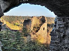 Bild: Turm des Zwingers der Vorburg - Löwenburg