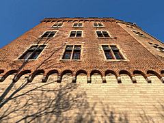 Bild: Schwanenburg - Spiegelturm mit Kreuzstockfenstern