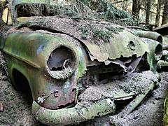 Bild: Autofriedhof Chatillon