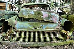 Bild: Autofriedhof Chatillon