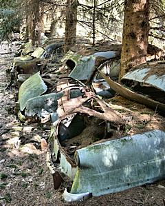 Bild: Autofriedhof Chatillon