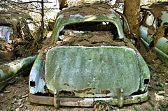 Bild: Autofriedhof Chatillon