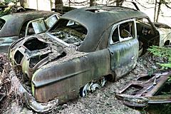 Bild: Autofriedhof Chatillon