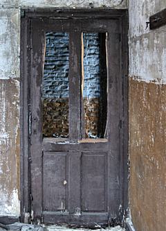 Bild: Tür im Schachtgebäude n°1