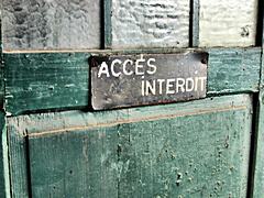 Bild: Access interdit