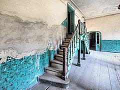 Bild: Treppen im Obergeschoss