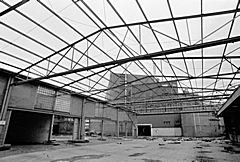 Bild: Abgedeckte Halle