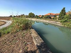 Bild: Kanal "Naviglio di Ivrea"