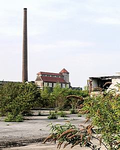 Bild: Blick zum Böhler-Stahlwerk
