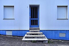 Bild: blaues Haus - Pier (April 2009)