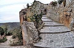Bild: Civita di Bagnoregio - Panorama in Nähe des <a href=https://goo.gl/maps/pPADqj8sTTBhk86U6 target=_blank>Giardino del Poeta / Peppones Belvedere</a>