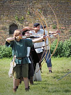 Bild: Archery Training, Proscripti Sagittarii