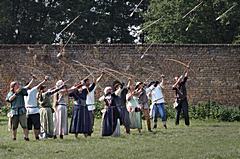 Bild: Archery Training, Proscripti Sagittarii