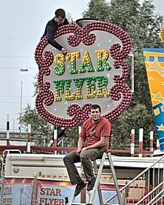 Bild: Kirmes in Düsseldorf