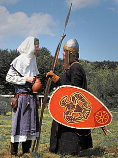 Bild: Schaukampf - Castrum Plune
