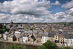 Bild: Blick auf die Altstadt von Namur