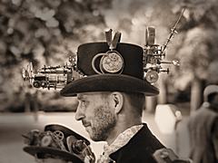 Bild: Steampunk Picknick im Volksgarten Köln