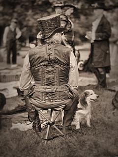 Bild: Steampunk Picknick im Volksgarten Köln