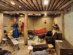 Bild: Im Runderhoeve (eisenzeitliches Bauernhaus)