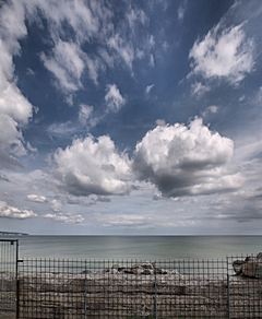 Bild: Ostsee hinter Gittern