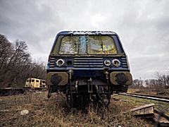 Bild: Soulé-Triebwagen ("Schienenbus") der SNCF-Baureihe X 97150 von 1990 (März 2016)