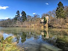 Ruines et étangs