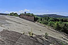 Bild: Blick in Richtung Burg Tannroda und Maientännig