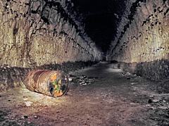 Bild: Das Tunnelwrack