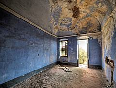 Bild: Blauer Saal in der Villa