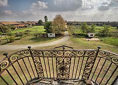 Bild: Blick vom Balkon der Villa