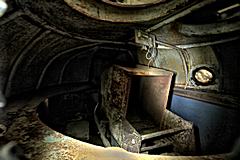 Bild: Inneres des Panzernachbaus
