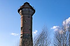 Bild: Wasserturm Bauart Intze, nördliches Ablaufwerk