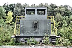 Bild: Lokomotive eines Löschzuges